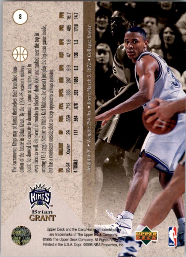 1994/1995 SP (Upper Deck) Basketball Part 1 Main Set - Picture 17 of 235