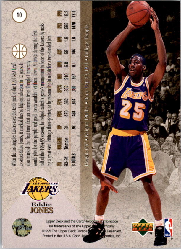 1994/1995 SP (Upper Deck) Basketball Part 1 Main Set - Picture 21 of 235