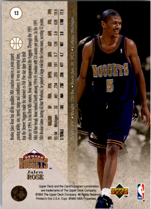 1994/1995 SP (Upper Deck) Basketball Part 1 Main Set - Picture 27 of 235
