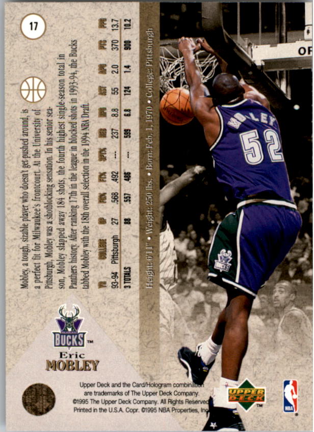 1994/1995 SP (Upper Deck) Basketball Part 1 Main Set - Picture 35 of 235