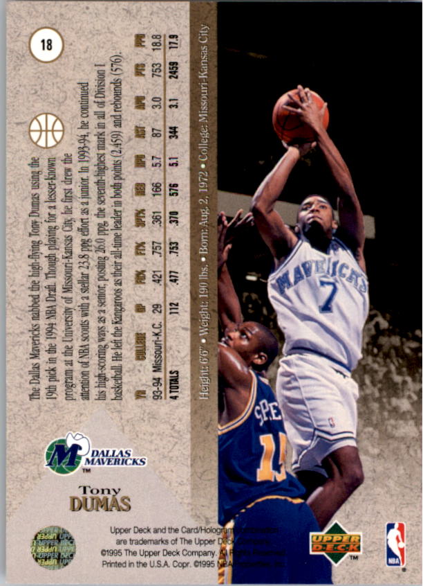 1994/1995 SP (Upper Deck) Basketball Part 1 Main Set - Picture 37 of 235
