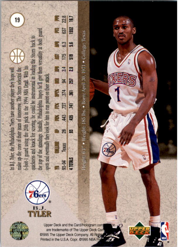 1994/1995 SP (Upper Deck) Basketball Part 1 Main Set - Picture 39 of 235
