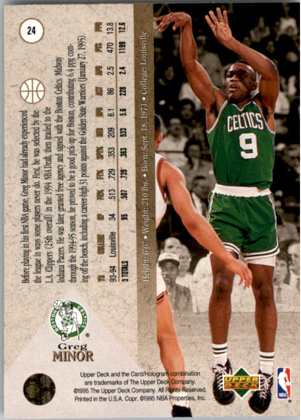 1994/1995 SP (Upper Deck) Basketball Part 1 Main Set - Picture 49 of 235