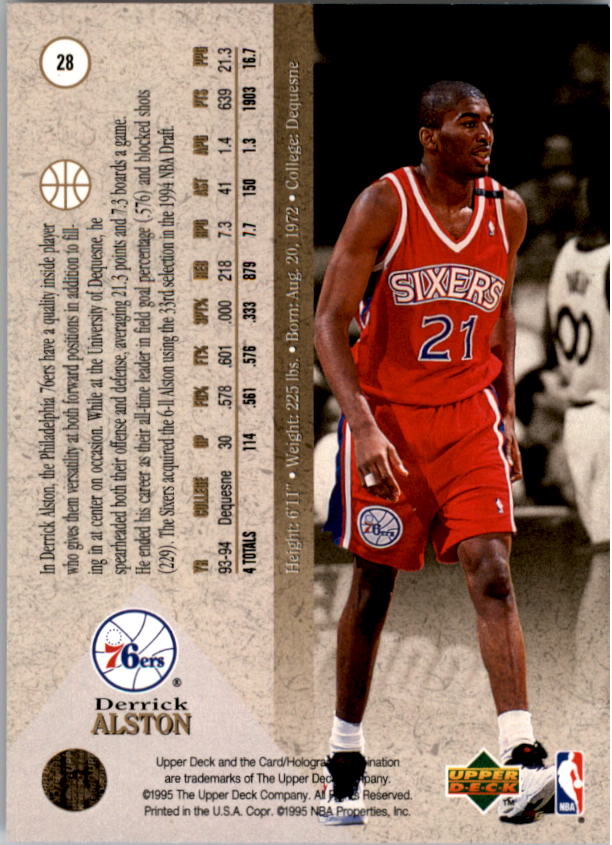 1994/1995 SP (Upper Deck) Basketball Part 1 Main Set - Picture 51 of 235