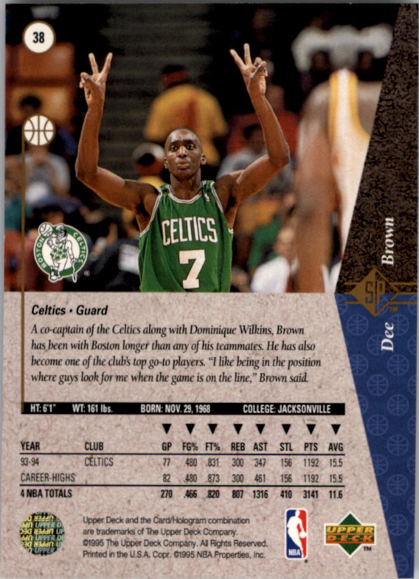 1994/1995 SP (Upper Deck) Basketball Part 1 Main Set - Picture 69 of 235
