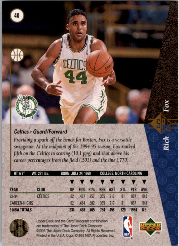 1994/1995 SP (Upper Deck) Basketball Part 1 Main Set - Picture 73 of 235