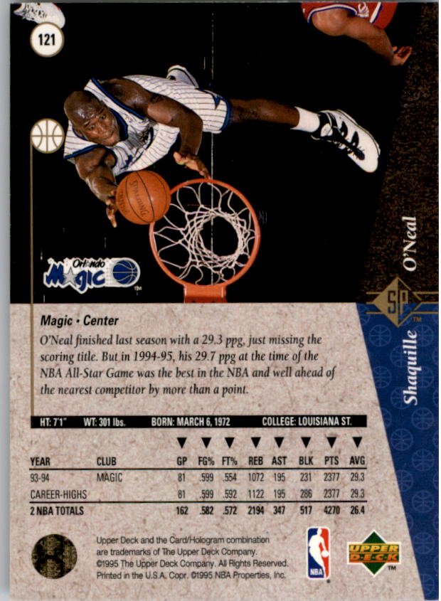 1994/1995 SP (Upper Deck) Basketball Part 1 Main Set - Picture 177 of 235