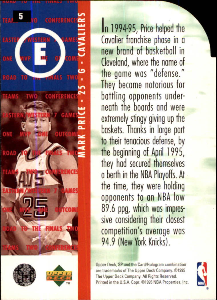 1994/1995 SP Championship (Upper Deck) Basketball - Picture 7 of 182