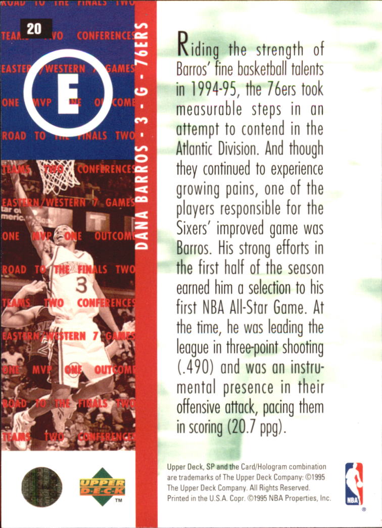 1994/1995 SP Championship (Upper Deck) Basketball - Picture 25 of 182