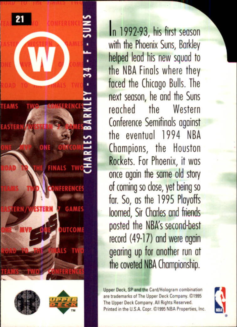 1994/1995 SP Championship (Upper Deck) Basketball - Picture 27 of 182