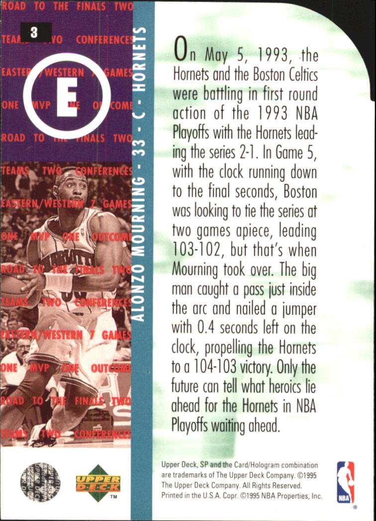 1994/1995 SP Championship (Upper Deck) Basketball - Picture 130 of 182