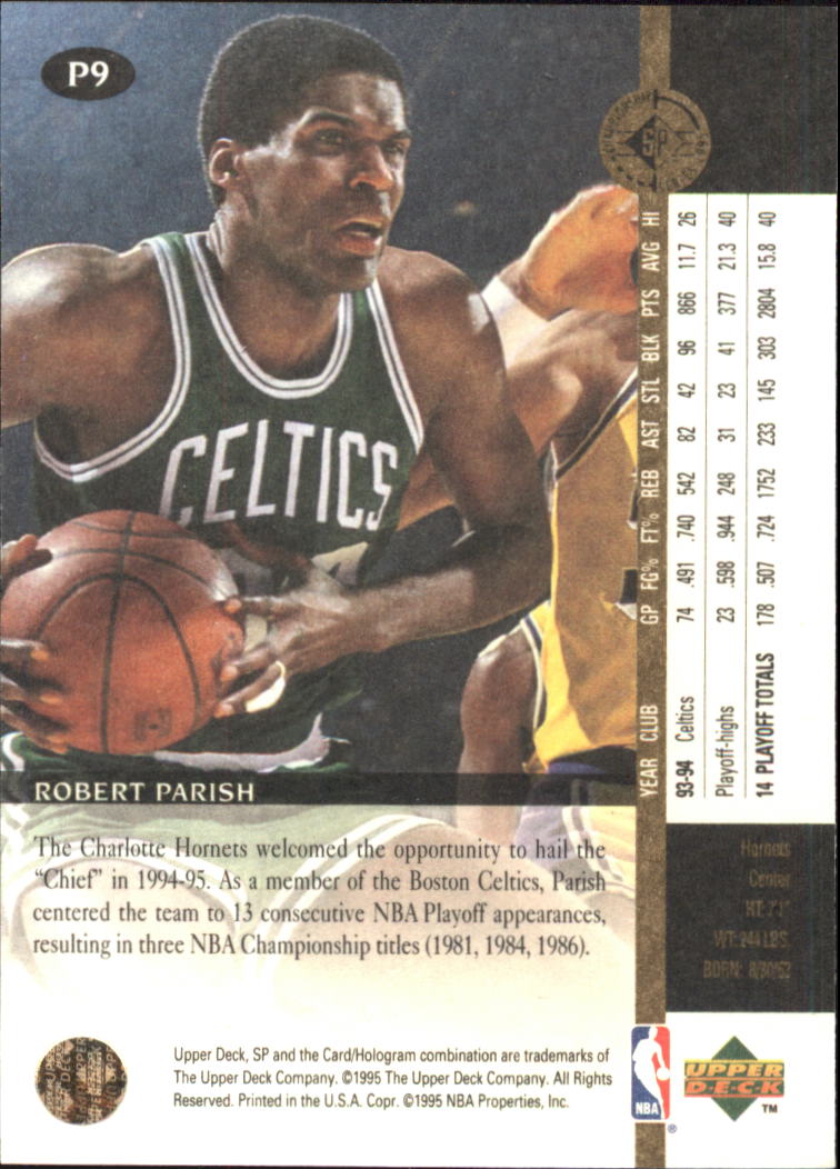 1994/1995 SP Championship (Upper Deck) Basketball - Picture 178 of 182