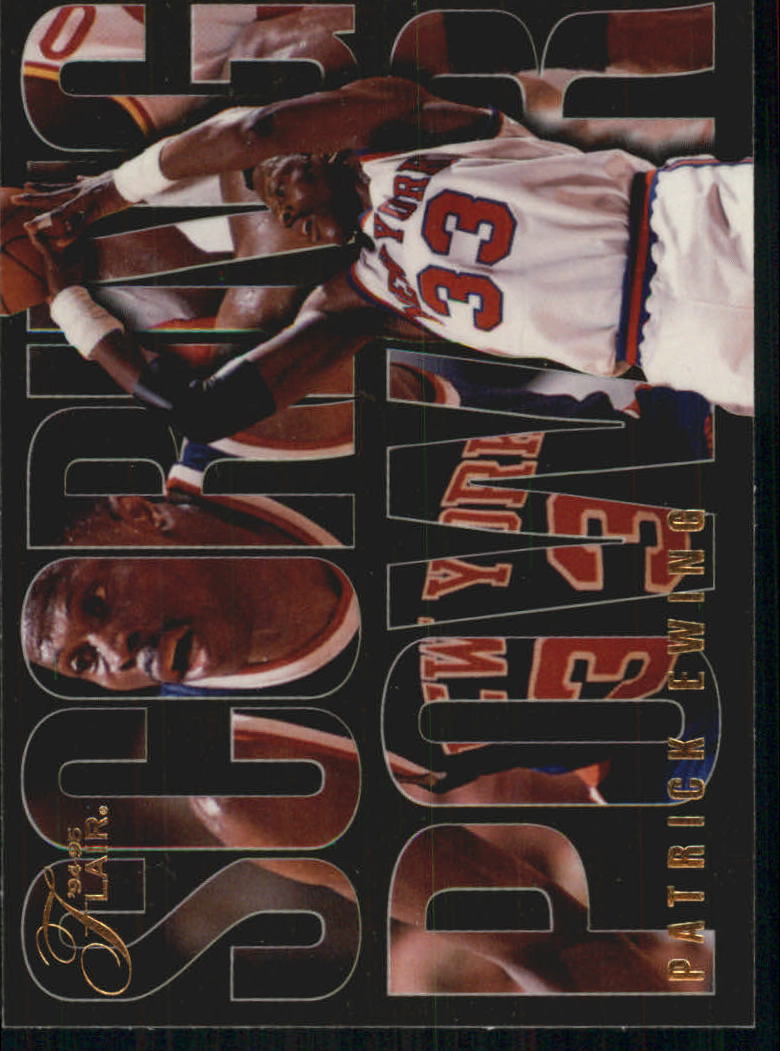 1994/1995 Flair (Fleer) Basketball Part 3 Insert Cards - Picture 38 of 71