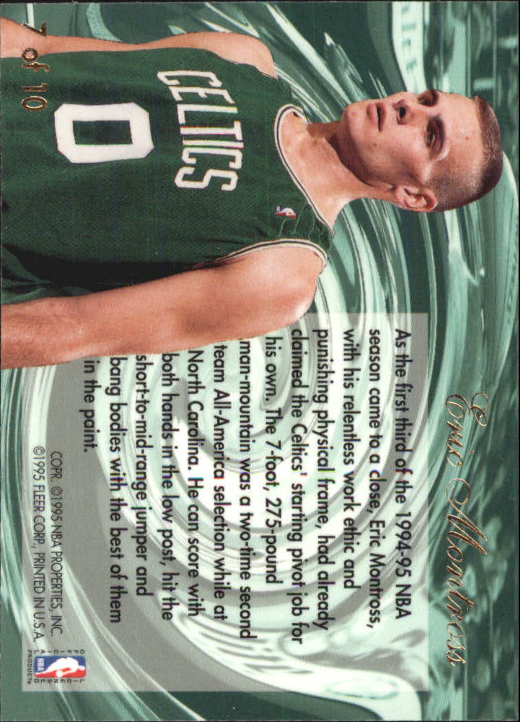 1994/1995 Flair (Fleer) Basketball Part 3 Insert Cards - Picture 65 of 71