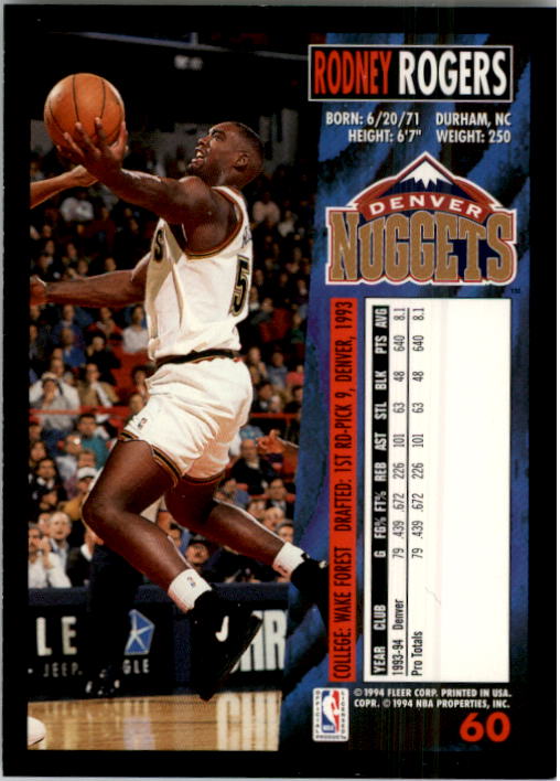 94 95 fleer basketball cards most valuable