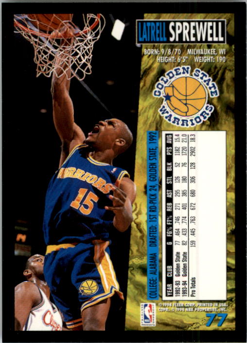 94 95 fleer basketball cards most valuable