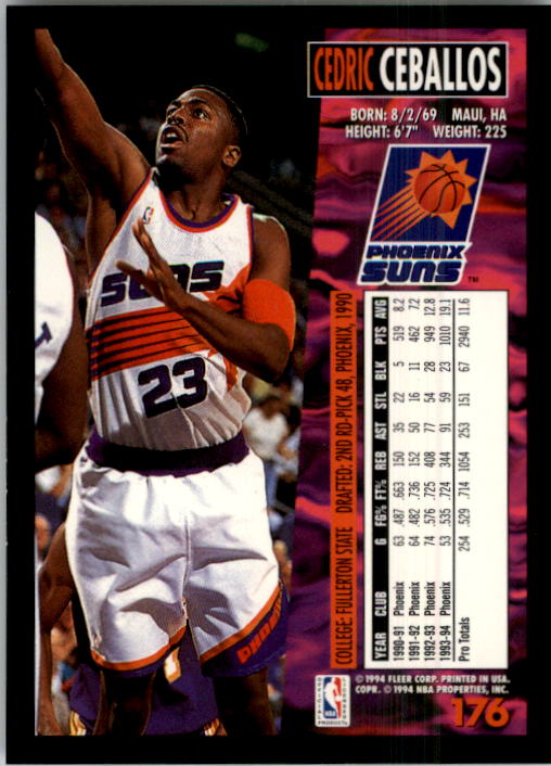 94 95 fleer basketball cards most valuable