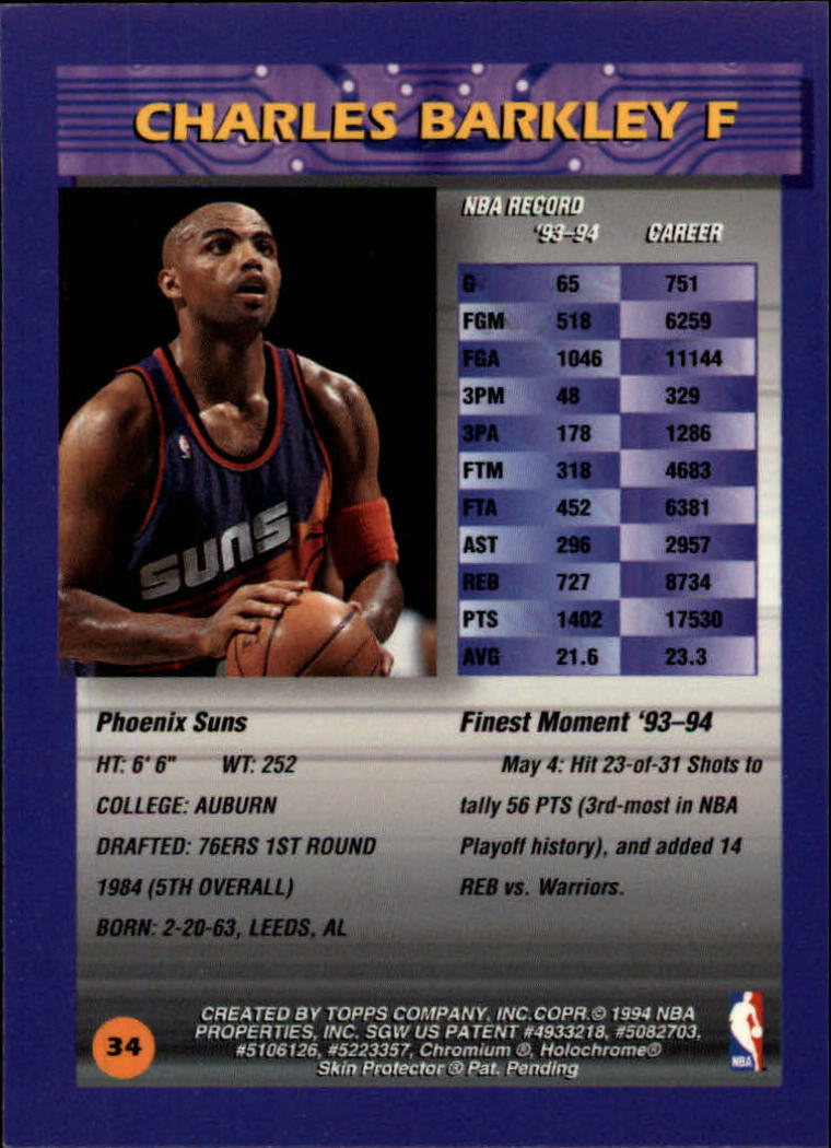 1994/1995 Finest Basketball Part 1 Main Set Cards #1 to #330 - Picture 19 of 417