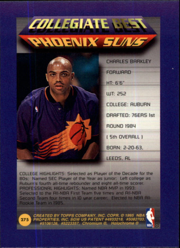 1994/1995 Finest Basketball Part 1 Main Set Cards #1 to #330 - Picture 307 of 417