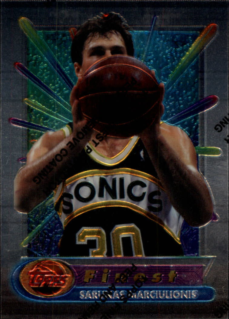 1994/1995 Finest Basketball Part 1 Main Set Cards #1 to #330 - Picture 412 of 417