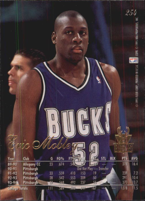 1994/1995 Flair (Fleer) Basketball Part 2 Main Set Cards #251 to #326 - Picture 9 of 141