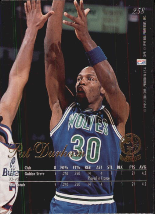 1994/1995 Flair (Fleer) Basketball Part 2 Main Set Cards #251 to #326 - Picture 17 of 141