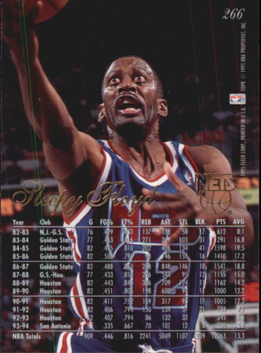 1994/1995 Flair (Fleer) Basketball Part 2 Main Set Cards #251 to #326 - Picture 33 of 141