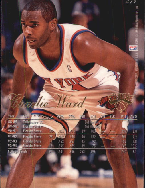 1994/1995 Flair (Fleer) Basketball Part 2 Main Set Cards #251 to #326 - Picture 43 of 141