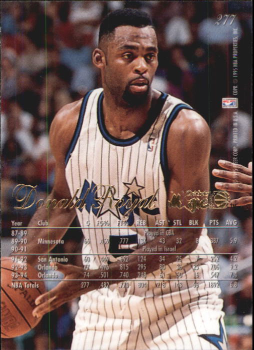 1994/1995 Flair (Fleer) Basketball Part 2 Main Set Cards #251 to #326 - Picture 55 of 141
