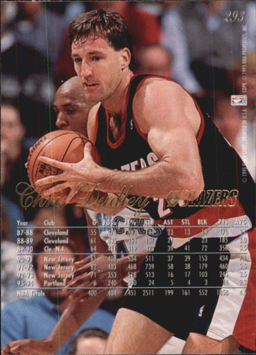 1994/1995 Flair (Fleer) Basketball Part 2 Main Set Cards #251 to #326 - Picture 85 of 141