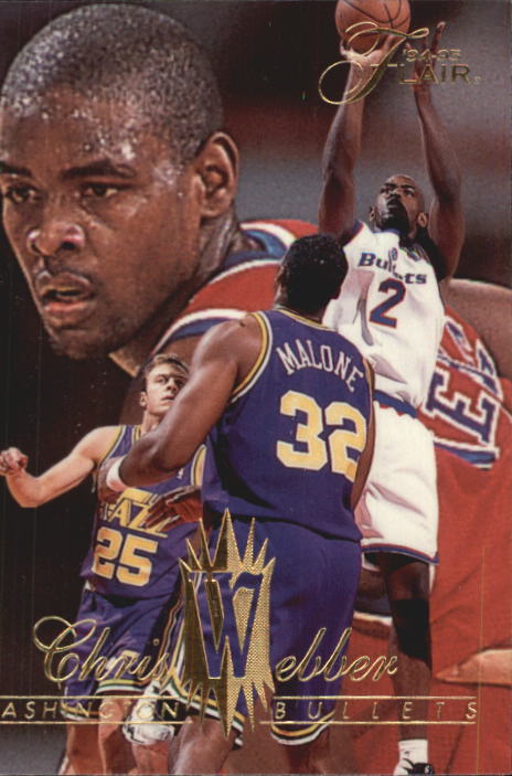 1994/1995 Flair (Fleer) Basketball Part 2 Main Set Cards #251 to #326 - Picture 136 of 141