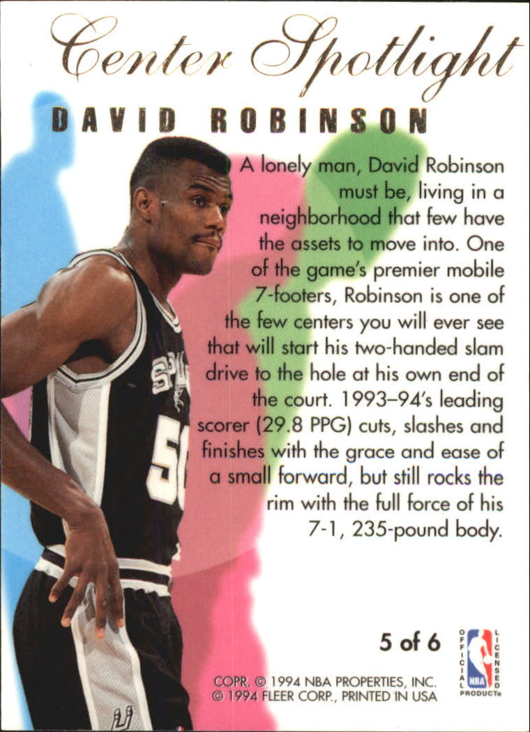 1994/1995 Flair (Fleer) Basketball Part 3 Insert Cards - Picture 8 of 71