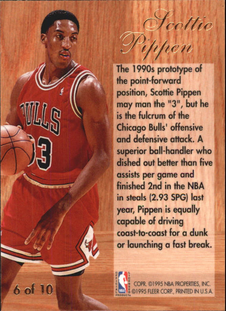 1994/1995 Flair (Fleer) Basketball Part 3 Insert Cards - Picture 31 of 71