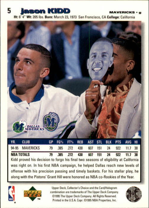 1995-96 COLLECTOR'S CHOICE BASKETBALL ASSORTED SINGLES U-PICK 1-250 - Picture 10 of 428
