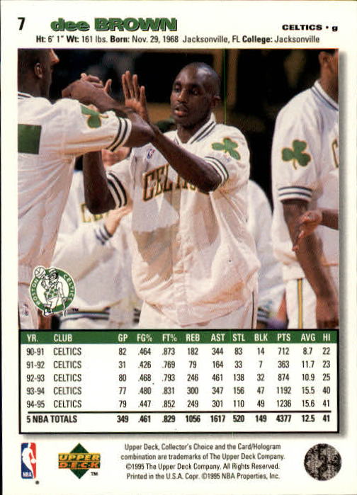 1995-96 COLLECTOR'S CHOICE BASKETBALL ASSORTED SINGLES U-PICK 1-250 - Picture 14 of 428