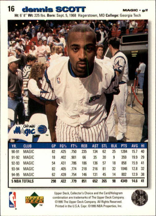 1995-96 COLLECTOR'S CHOICE BASKETBALL ASSORTED SINGLES U-PICK 1-250 - Picture 32 of 428