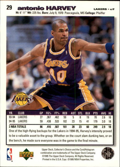 1995-96 COLLECTOR'S CHOICE BASKETBALL ASSORTED SINGLES U-PICK 1-250 - Picture 56 of 428
