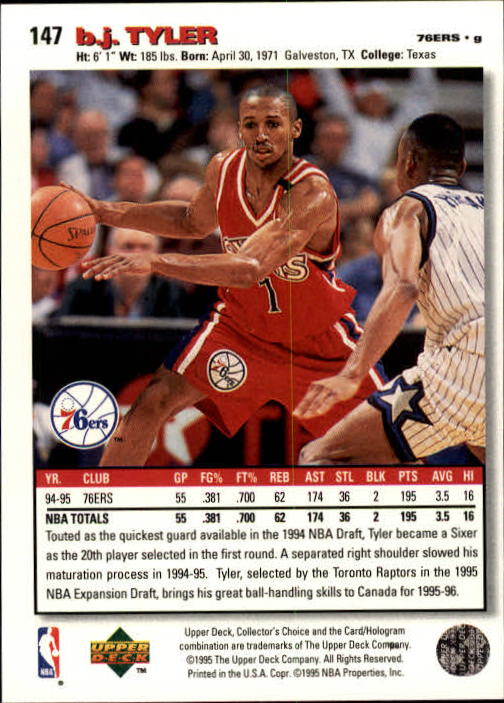 1995-96 COLLECTOR'S CHOICE BASKETBALL ASSORTED SINGLES U-PICK 1-250 - Picture 266 of 428