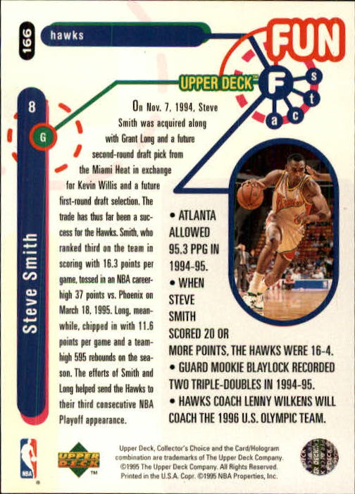 1995-96 COLLECTOR'S CHOICE BASKETBALL ASSORTED SINGLES U-PICK 1-250 - Picture 304 of 428