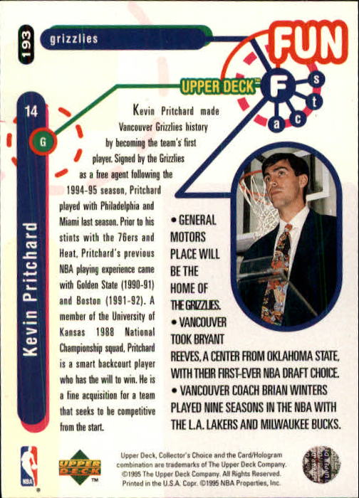 1995-96 COLLECTOR'S CHOICE BASKETBALL ASSORTED SINGLES U-PICK 1-250 - Picture 346 of 428