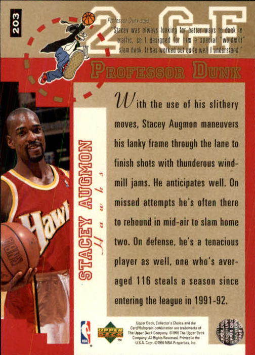 1995-96 COLLECTOR'S CHOICE BASKETBALL ASSORTED SINGLES U-PICK 1-250 - Picture 362 of 428
