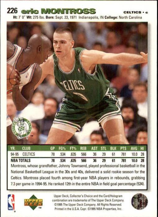 1995-96 COLLECTOR'S CHOICE BASKETBALL ASSORTED SINGLES U-PICK 1-250 - Picture 384 of 428