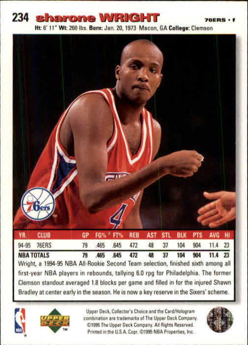 1995-96 COLLECTOR'S CHOICE BASKETBALL ASSORTED SINGLES U-PICK 1-250 - Picture 398 of 428
