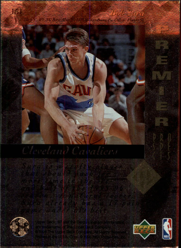 thumbnail 297  - 1995/1996 SP (Upper Deck) Basketball