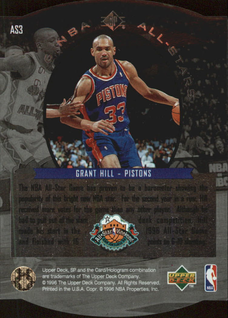 thumbnail 331  - 1995/1996 SP (Upper Deck) Basketball