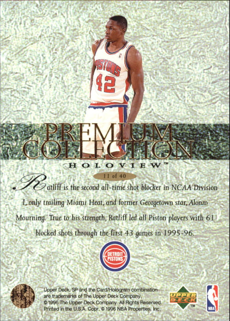 thumbnail 361  - 1995/1996 SP (Upper Deck) Basketball