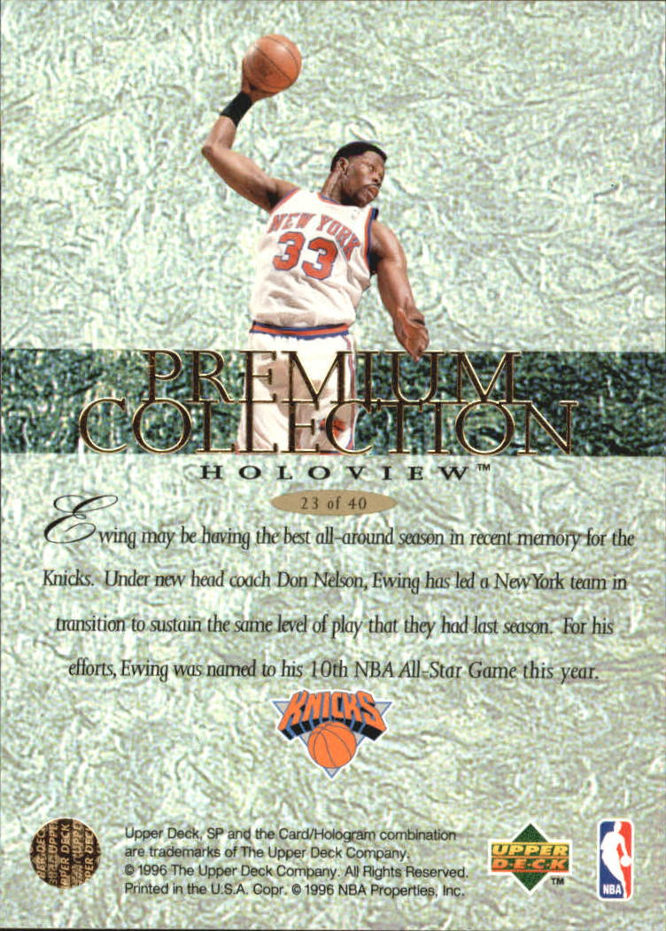 thumbnail 365  - 1995/1996 SP (Upper Deck) Basketball