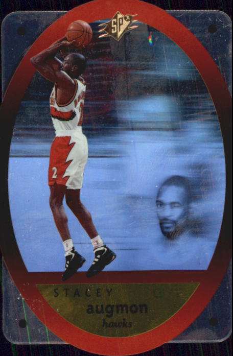 1996 SPx #11 Jason Kidd - - Die-Cut Hologram Card - NM-MT