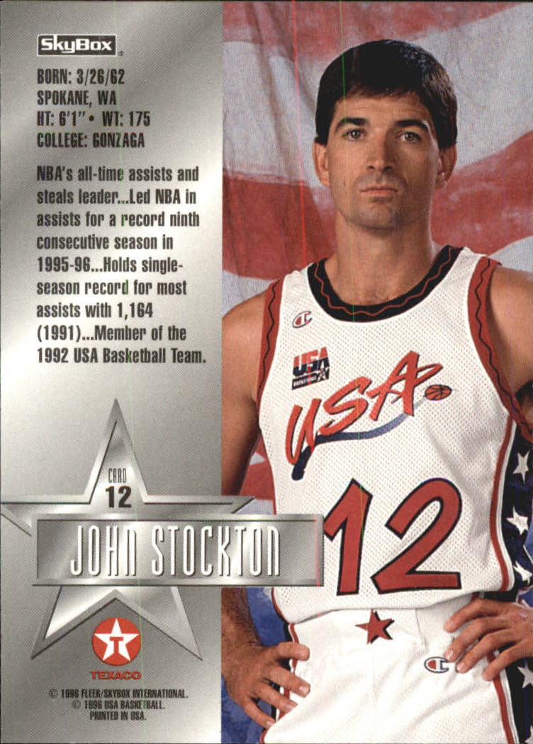 1996 SkyBox USA Texaco Basketball Card Pick eBay