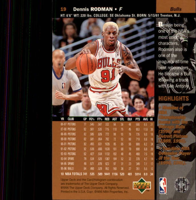 1996/1997 Upper Deck Basketball Part 1 Main Set Cards #1 to #180 - Picture 27 of 267